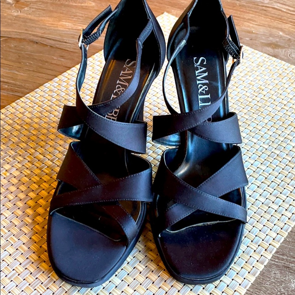 Satin Heels by Sam & Libby